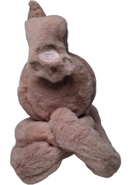 Çocuk Pembe Renk Ayıcık Figürlü Pompalı ve Sesli Kışlık Peluş Kulaklık indirimleri
