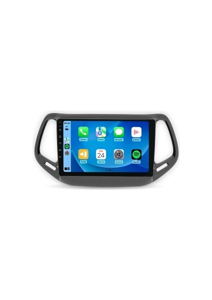 Jeep Compass 2017-2021 2gb Ram 32GB Hafıza 4 Çekirdek Carplay Kamera Android Multimedya