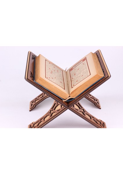 Kişiye Özel Hediyelik Dekoratif Kuran-I Kerim Rahlesi, Masaüstü Kitap Tutucu, Ramazan Bayramı Hediyesi, Dini/islami Hediyelik (EN:48YÜKSEKLIK:35 cm ) fiyatları