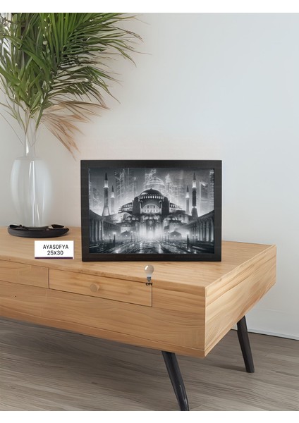 Tablo Pazarı LED Işıklı Tablo -Izmir Saat Kulesi