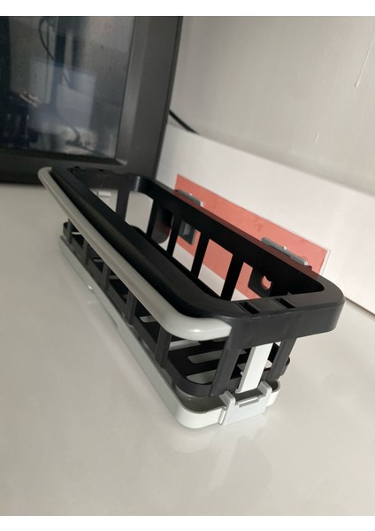 Yapışkanlı Pratik Çok Amaçlı Mutfak Banyo Lavabo Düzenleyici Askılı Organizer Sıvı Sabunluk