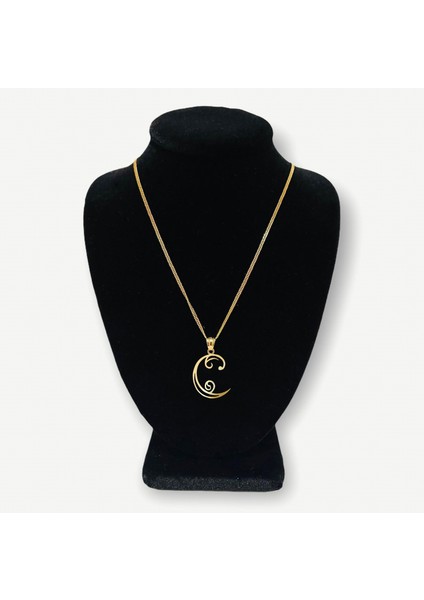 Tabitela 8 Ayar Altın Kolye Ucu "c"harfi GM669 1 gr