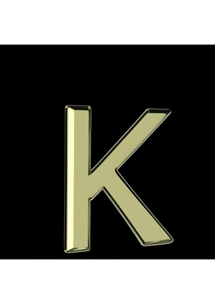 Tabitela 8 Ayar Altın Kolye Ucu "k"harfi GM743 0.5 gr
