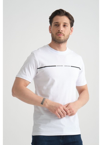 Siyah Erkek Tişört Pamuk Nefes Alan Bisiklet Yaka Regular Fit modelleri