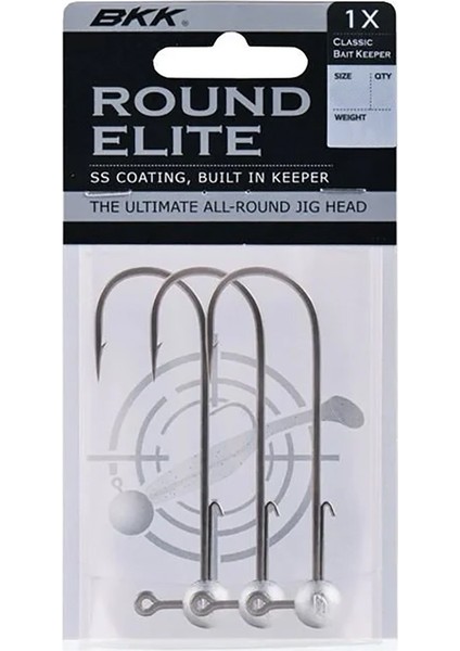 Round Elite-Classic Bait Keeper 3 Adet Jig Head fiyatları