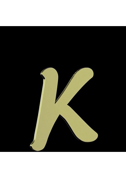 Tabitela 8 Ayar Altın Kolye Ucu "k"harfi GM739 1 gr