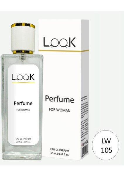 LW105 Edp 50 ml Kadın Parfüm Vanilya, Krem