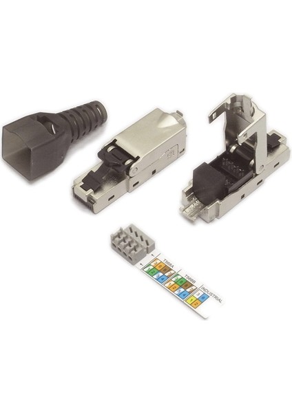 Cat 6A Stp Jack Konnektör 10.gbe