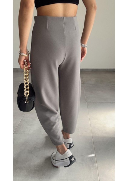 Kadın Balon Pantolon, Beli Lastikli Şalvar Model Krep Balon Pantolon fiyatları