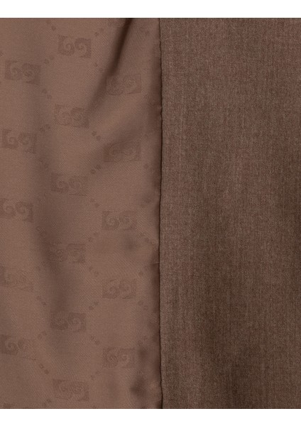 Kadın Vizon Regular Fit Yün Ceket 50294231-VR052