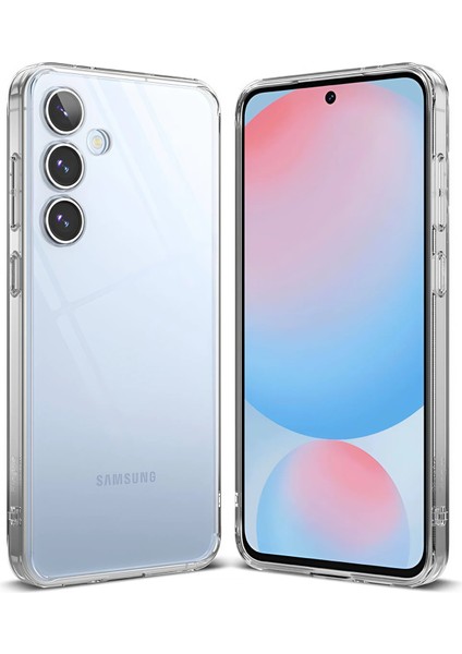 Galaxy S25 Uyumlu Kılıf Şeffaf Kamera Korumalı Slim Fit Esnek Tasarım