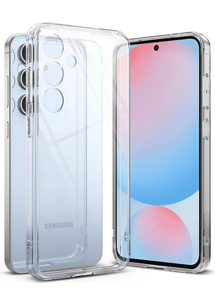 Galaxy S25 Plus Uyumlu Kılıf Şeffaf Kamera Korumalı Slim Fit Esnek Tasarım