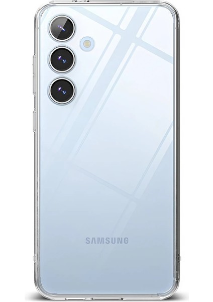 Galaxy S25 Plus Uyumlu Kılıf Şeffaf Kamera Korumalı Slim Fit Esnek Tasarım