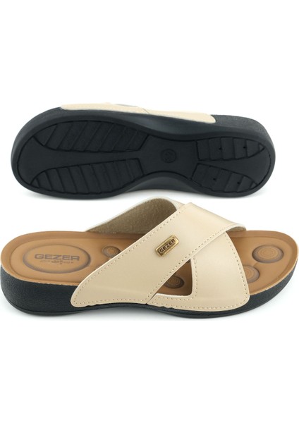 Kadın Yazlık Suni Deri Rahat Taban Günlük Terlik indirimleri