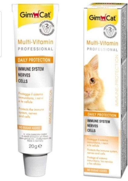 20 gr Kedi Multivitamini Destek Kedi Macunu Kedi Macun Paste