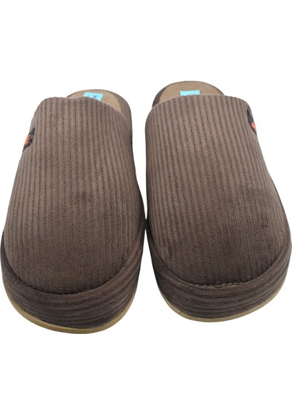 Comfortline Kaymaz Eva Sessiz Taban Halı Terlikği, Süet Doku Iç Kısım Üşümeyen Ayaklar Kadifemsi Narin Doku Erkek Terlik