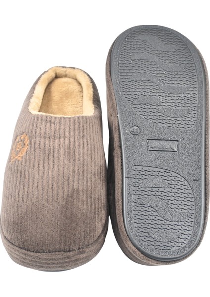 Comfortline Kaydırmaz Taban Içi , Yumuşak Iç Kısım Kürklü Üşümeyen Ayaklar Kadifemsi Narin Doku Kayıklı Erkek Terlik fırsatları