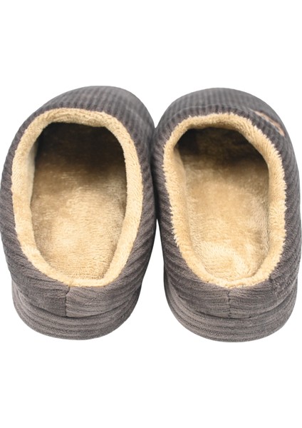 Comfortline Kaydırmaz Taban Içi , Yumuşak Iç Kısım Kürklü Üşümeyen Ayaklar Kadifemsi Narin Doku Kayıklı Erkek Terlik indirimleri