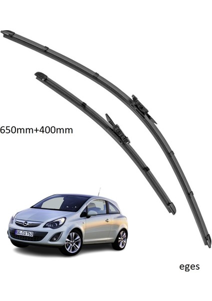 Opel Corsa D 2006-2014 Silecek Süpürgesi 650MM + 400MM / 26" + 16"