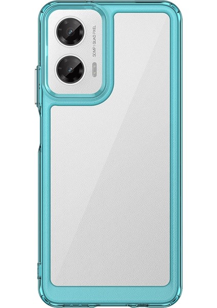 Motorola Moto G35 5g Kılıf, Şeffaf Tasarımlı Darbeye Dayanıklı Telefon Kılıfı, Tampon Hibrit Şeffaf Kapak Motorola Moto G35 5g (Yurt Dışından)