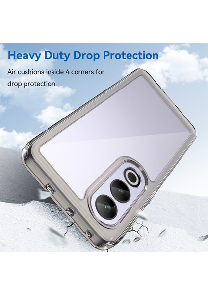 Oneplus Ace 3V Kılıf, Şeffaf Tasarımlı Darbeye Dayanıklı Telefon Kılıfı, Tampon Hibrit Şeffaf Kapak Oneplus Ace 3V (Yurt Dışından) fiyatları