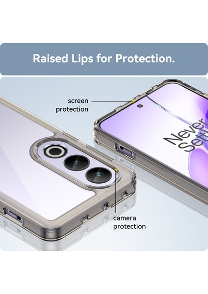 Oneplus Ace 3V Kılıf, Şeffaf Tasarımlı Darbeye Dayanıklı Telefon Kılıfı, Tampon Hibrit Şeffaf Kapak Oneplus Ace 3V (Yurt Dışından) fırsatları