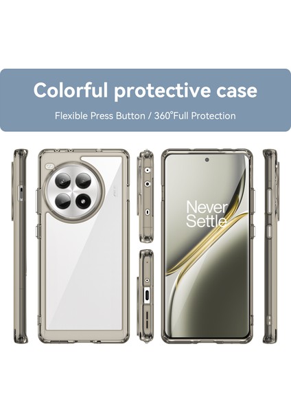 Oneplus Ace 3 Pro Kılıf, Şeffaf Tasarımlı Darbeye Dayanıklı Telefon Kılıfı, Tampon Hibrit Şeffaf Kapak Oneplus Ace 3 Pro (Yurt Dışından) fiyatları