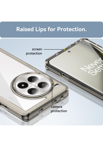 Oneplus Ace 3 Pro Kılıf, Şeffaf Tasarımlı Darbeye Dayanıklı Telefon Kılıfı, Tampon Hibrit Şeffaf Kapak Oneplus Ace 3 Pro (Yurt Dışından) indirimleri