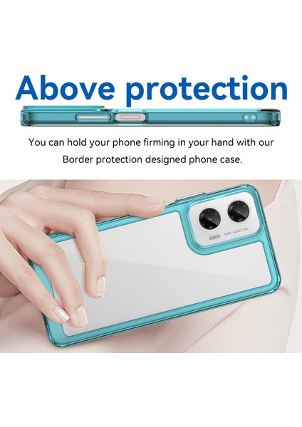 Motorola Moto G35 5g Kılıf, Şeffaf Tasarımlı Darbeye Dayanıklı Telefon Kılıfı, Tampon Hibrit Şeffaf Kapak Motorola Moto G35 5g (Yurt Dışından) indirimleri