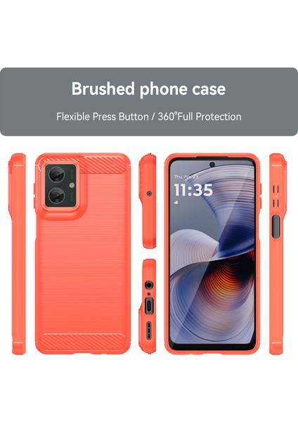 Motorola Moto G55 5g Kılıf, Darbeye Dayanıklı Koruyucu Telefon Kılıfı, Ince Yumuşak Tpu Çizilmeye Karşı Dayanıklı Arka Tampon Kapak Motorola Moto G55 5g (Yurt Dışından) fırsatları