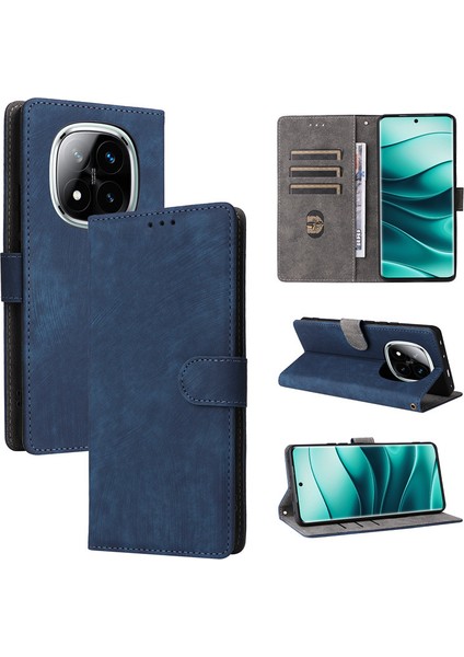Xiaomi Redmi Note 14 Pro Plus 5g Rfıd Engellemeli Kredi Kartı Tutuculu Cüzdan Telefon Kılıfı, Pu Deri Flip Folio Kılıf Cüzdan Kickstand Koruyucu Kılıf Xiaomi Redmi Note 14 Pro Plus 5g (Yurt Dışından)