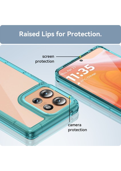 Motorola Moto Edge 50 Kılıf, Şeffaf Tasarımlı Darbeye Dayanıklı Telefon Kılıfı, Tampon Hibrit Şeffaf Kapak Motorola Moto Edge 50 (Yurt Dışından) fiyatları
