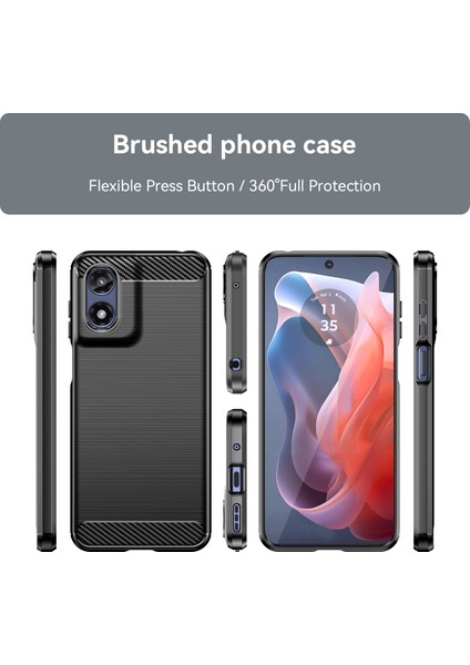 Motorola Moto G Play 2024 Kılıf, Darbeye Dayanıklı Koruyucu Telefon Kılıfı, Ince Yumuşak Tpu Çizilmeye Karşı Dayanıklı Arka Tampon Kapak Motorola Moto G Play 2024 (Yurt Dışından) fiyatları