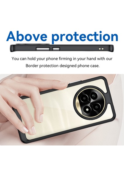 Oppo Realme 13 Pro Plus 5g Kılıf, Şeffaf Tasarımlı Darbeye Dayanıklı Telefon Kılıfı, Tampon Hibrit Şeffaf Kapak Oppo Realme 13 Pro Plus 5g (Yurt Dışından) modelleri