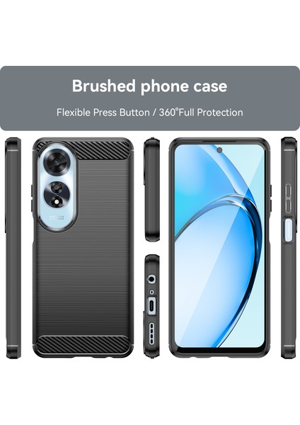 Oppo A60 Kılıf, Darbeye Dayanıklı Koruyucu Telefon Kılıfı, Ince Yumuşak Tpu Çizilmeye Karşı Dayanıklı Arka Tampon Kapak Oppo A60 (Yurt Dışından) modelleri