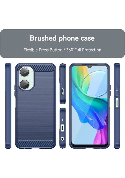 Vivo T3 Lite Kılıf, Darbeye Dayanıklı Koruyucu Telefon Kılıfı, Ince Yumuşak Tpu Çizilmeye Karşı Dayanıklı Arka Tampon Kapak Vivo T3 Lite (Yurt Dışından) modelleri