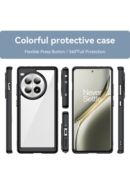 Oneplus Ace 3 Pro Kılıf, Şeffaf Tasarımlı Darbeye Dayanıklı Telefon Kılıfı, Tampon Hibrit Şeffaf Kapak Oneplus Ace 3 Pro (Yurt Dışından) fiyatları