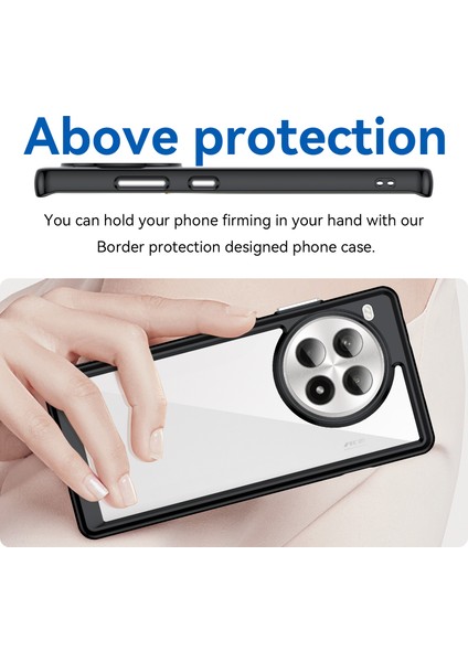 Oneplus Ace 3 Pro Kılıf, Şeffaf Tasarımlı Darbeye Dayanıklı Telefon Kılıfı, Tampon Hibrit Şeffaf Kapak Oneplus Ace 3 Pro (Yurt Dışından) fırsatları