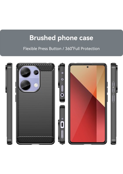 Xiaomi Redmi Note 13 Pro 4g Kılıf, Darbeye Dayanıklı Koruyucu Telefon Kılıfı, Ince Yumuşak Tpu Çizilmeye Karşı Dayanıklı Arka Tampon Kapak Xiaomi Redmi Note 13 Pro 4g (Yurt Dışından) fiyatları