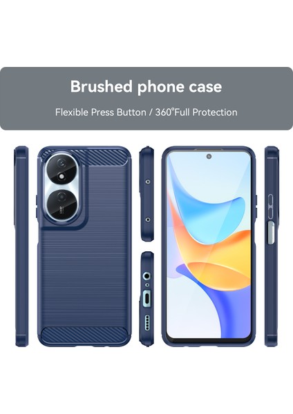 Huawei Honor 90 Smart Kılıf, Darbeye Dayanıklı Koruyucu Telefon Kılıfı, Ince Yumuşak Tpu Çizilmeye Karşı Dayanıklı Arka Tampon Kapak Huawei Honor 90 Smart (Yurt Dışından)