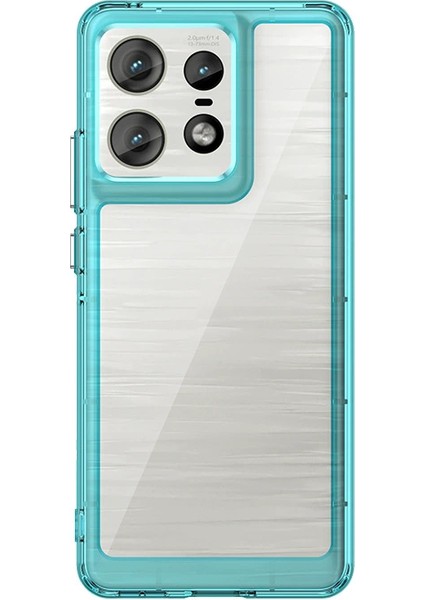 Motorola Moto Edge 50 Pro Kılıf, Şeffaf Tasarımlı Darbeye Dayanıklı Telefon Kılıfı, Tampon Hibrit Şeffaf Kapak Motorola Moto Edge 50 Pro (Yurt Dışından)