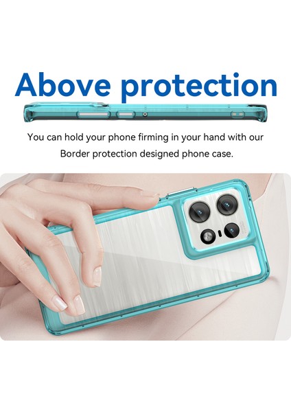 Motorola Moto Edge 50 Pro Kılıf, Şeffaf Tasarımlı Darbeye Dayanıklı Telefon Kılıfı, Tampon Hibrit Şeffaf Kapak Motorola Moto Edge 50 Pro (Yurt Dışından) indirimleri