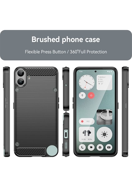 Nothing Cmf Phone 1 Kılıf, Darbeye Dayanıklı Koruyucu Telefon Kılıfı, Ince Yumuşak Tpu Çizilmeye Karşı Dayanıklı Arka Tampon Kapak Nothing Cmf Phone 1 (Yurt Dışından) modelleri