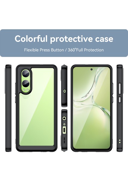 Oneplus Nord Ce4 Lite Kılıf, Şeffaf Tasarımlı Darbeye Dayanıklı Telefon Kılıfı, Tampon Hibrit Şeffaf Kapak Oneplus Nord Ce4 Lite (Yurt Dışından) indirimleri