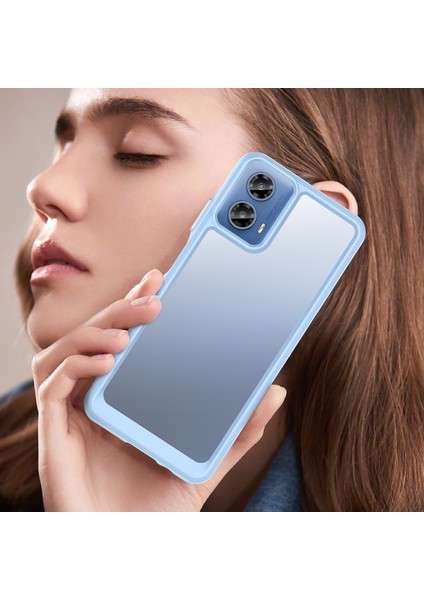 Motorola Moto G34 Kılıf, Şeffaf Tasarımlı Darbeye Dayanıklı Telefon Kılıfı, Tampon Hibrit Şeffaf Kapak Motorola Moto G34 (Yurt Dışından) indirimleri