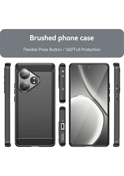 Oppo Realme Gt 6 Kılıf, Darbeye Dayanıklı Koruyucu Telefon Kılıfı, Ince Yumuşak Tpu Çizilmeye Karşı Dayanıklı Arka Tampon Kapak Oppo Realme Gt 6 (Yurt Dışından) fiyatları