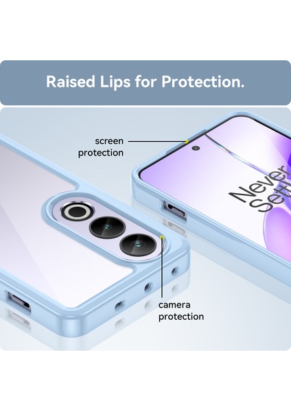 Oneplus Ace 3V Kılıf, Şeffaf Tasarımlı Darbeye Dayanıklı Telefon Kılıfı, Tampon Hibrit Şeffaf Kapak Oneplus Ace 3V (Yurt Dışından) indirimleri