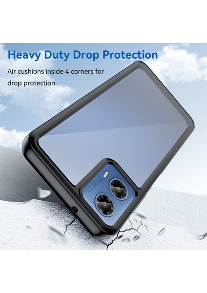 Motorola Moto G34 Kılıf, Şeffaf Tasarımlı Darbeye Dayanıklı Telefon Kılıfı, Tampon Hibrit Şeffaf Kapak Motorola Moto G34 (Yurt Dışından) modelleri