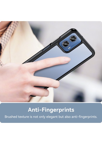 Motorola Moto G34 Kılıf, Şeffaf Tasarımlı Darbeye Dayanıklı Telefon Kılıfı, Tampon Hibrit Şeffaf Kapak Motorola Moto G34 (Yurt Dışından) indirimleri