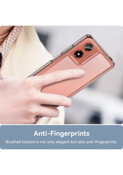Motorola Moto G04 Kılıf, Şeffaf Tasarımlı Darbeye Dayanıklı Telefon Kılıfı, Tampon Hibrit Şeffaf Kapak Motorola Moto G04 (Yurt Dışından) fırsatları